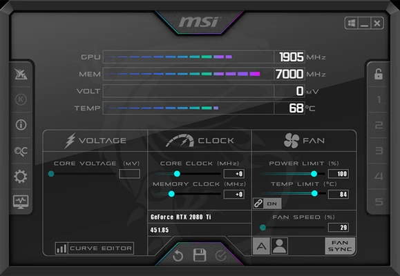 MSI Afterburner promotional still image